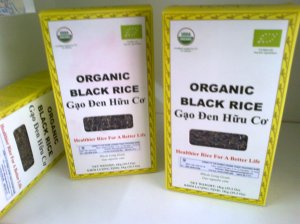Gạo đen hữu cơ (Organic black rice)
