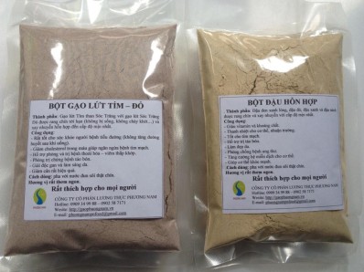 Bột gạo lứt rang - bột đậu hỗn hợp (4 loại)